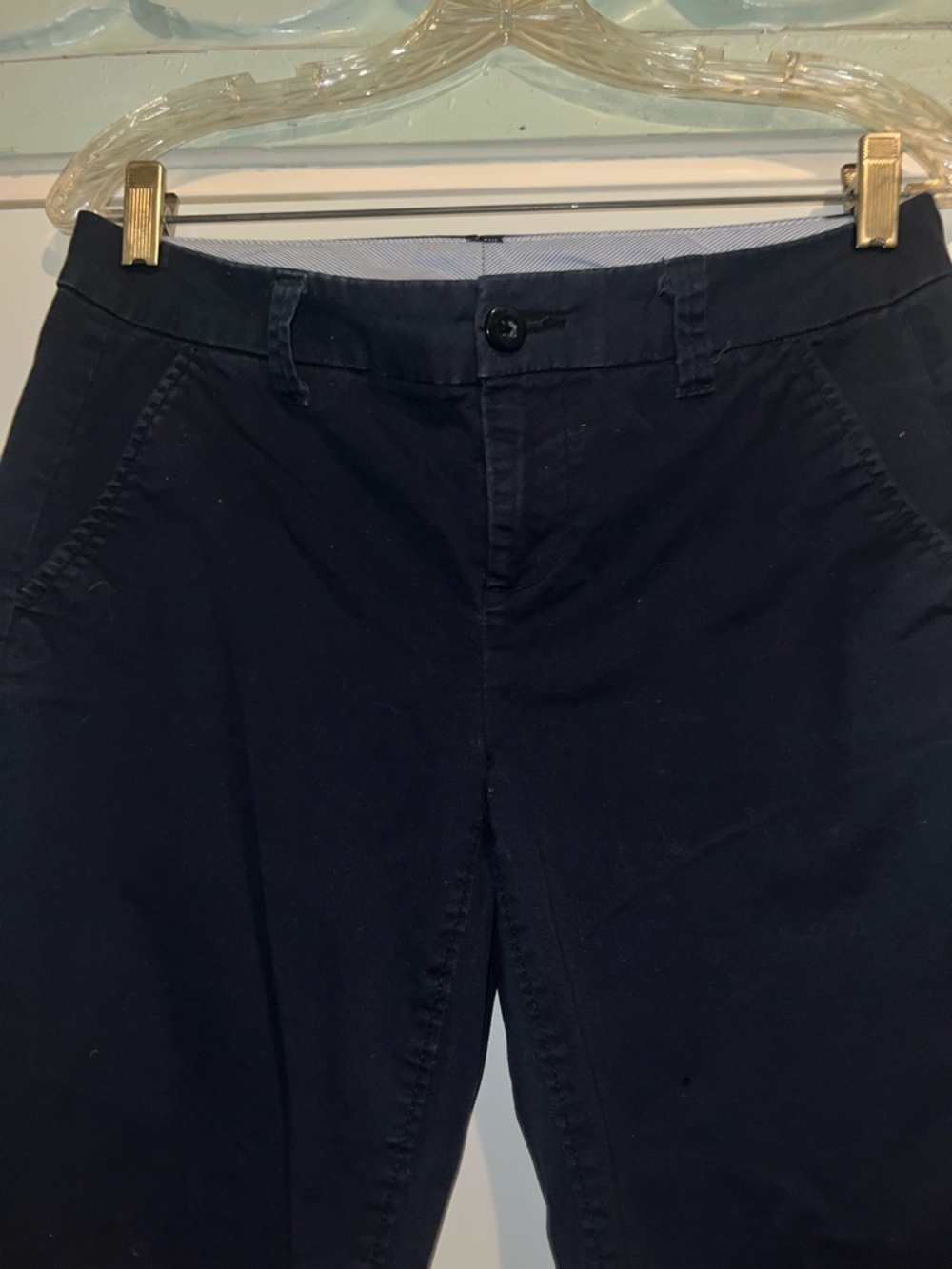 STYLUS Navy Slim Ankle Pants - Picture 4 of 7